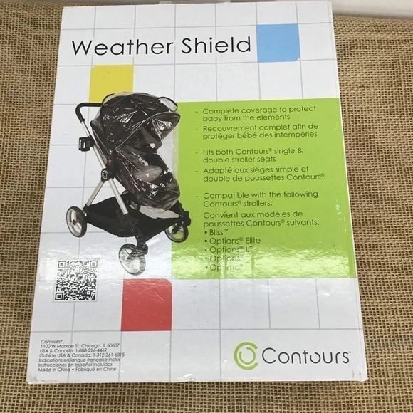 Contour Stroller Weather Shield NWT - Picture 3 of 4